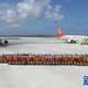 Illustration for article titled These Are The First Photos Of Aircraft Flying From Chinas Man-Made Island Outpost